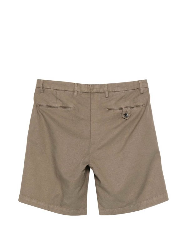 MICHAEL COAL: Trousers Shorts online - Brown shorts