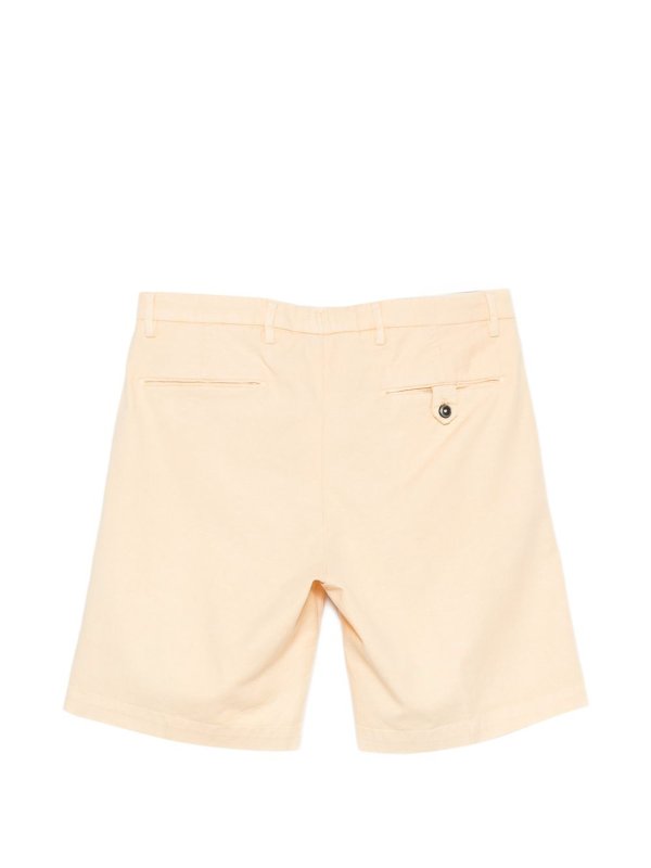 MICHAEL COAL: pantaloni shorts online - Shorts giallo burro