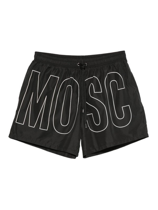 MOSCHINO: トラウザーショーツ - ショートパンツ - 黒