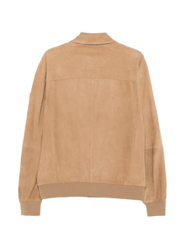 PEUTEREY: leather jacket online - Destiny suede jacket