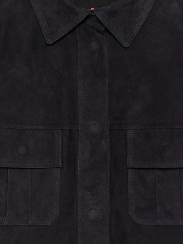 PEUTEREY: Lederjacken online - Lederjacke - Blau