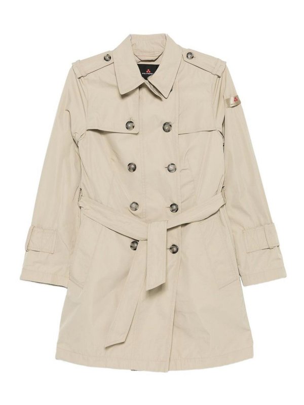 PEUTEREY: Trenchcoats - Trenchcoat - Beige