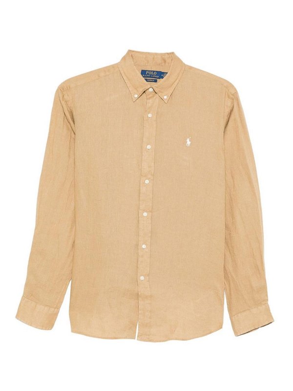POLO RALPH LAUREN: シャツ - シャツ - オレンジ