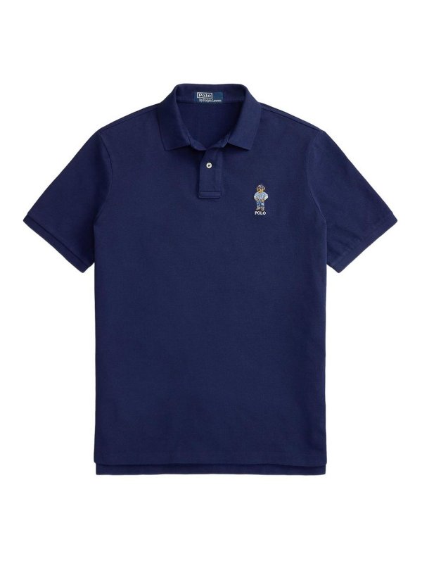 POLO RALPH LAUREN: ポロシャツ - ポロシャツ - ミディアムウォッシュ