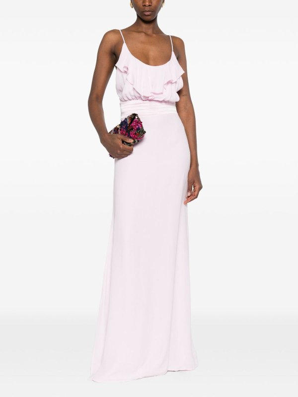 The Best Shops PRONOVIAS: イブニングドレス - イブニングドレス - ピンク