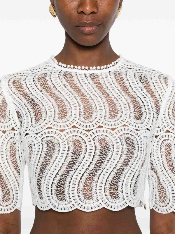 トップ/タンクトップ - 白 shop online: RAQUEL DINIZ