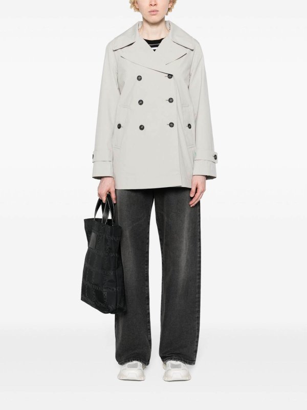 Sofi padded double-breasted jacket beige shop online: Save The Duck