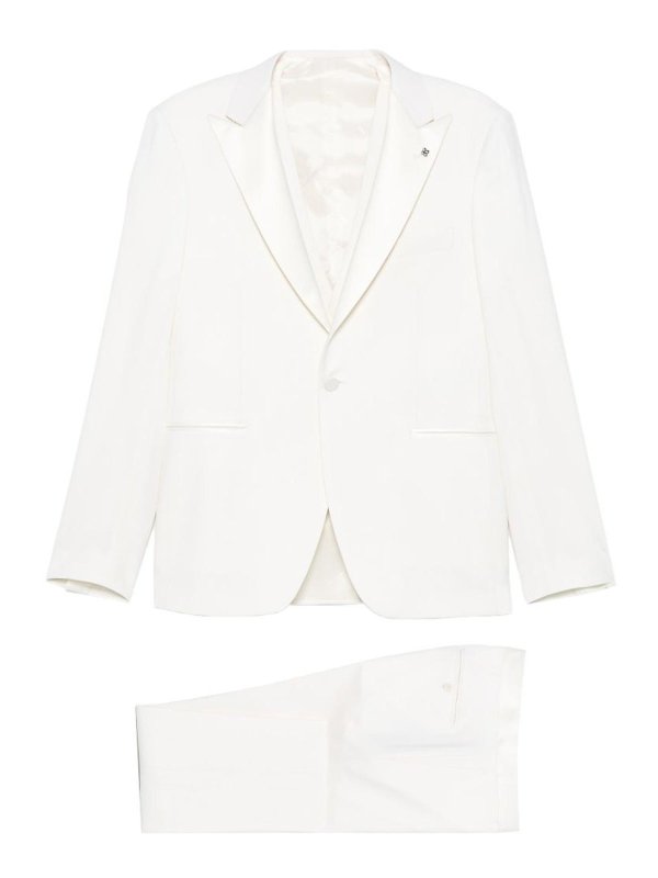 TAGLIATORE: Vestidos de gala - Traje - Blanco