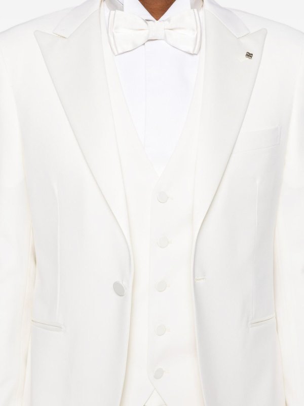 The Best Shops TAGLIATORE: Vestidos de gala - Traje - Blanco