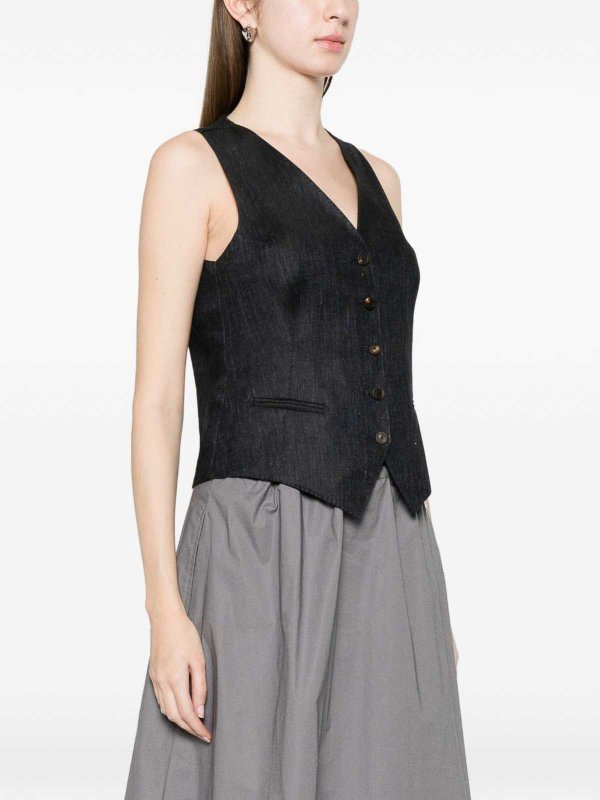 The Best Shops TAGLIATORE: ベスト - ベスト - ブルー
