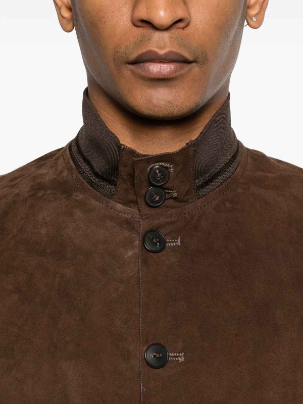 The Best Shops THE JACK AND JACKIE LEATHERS: レザージャケット - レザージャケット - ブラウン