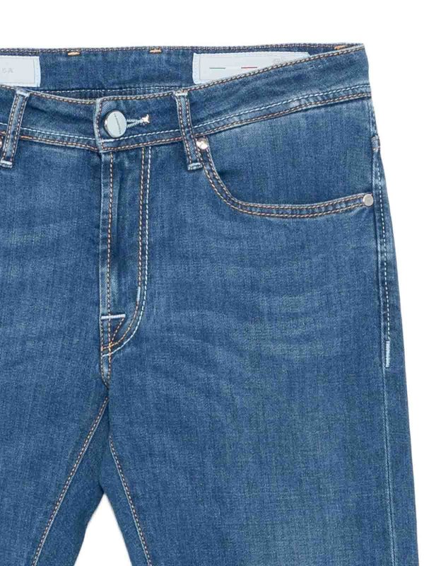 The Best Shops TRAMAROSSA: Jeans Rectos - Vaqueros Rectos - Azul Claro
