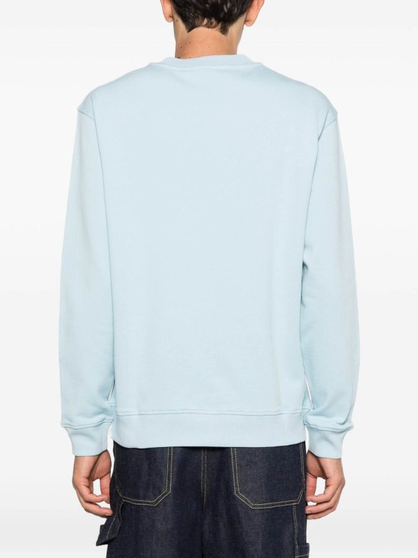 Versace Jeans Couture: スウェット＆セーター online - スウェットシャツ/セーター - ブルー