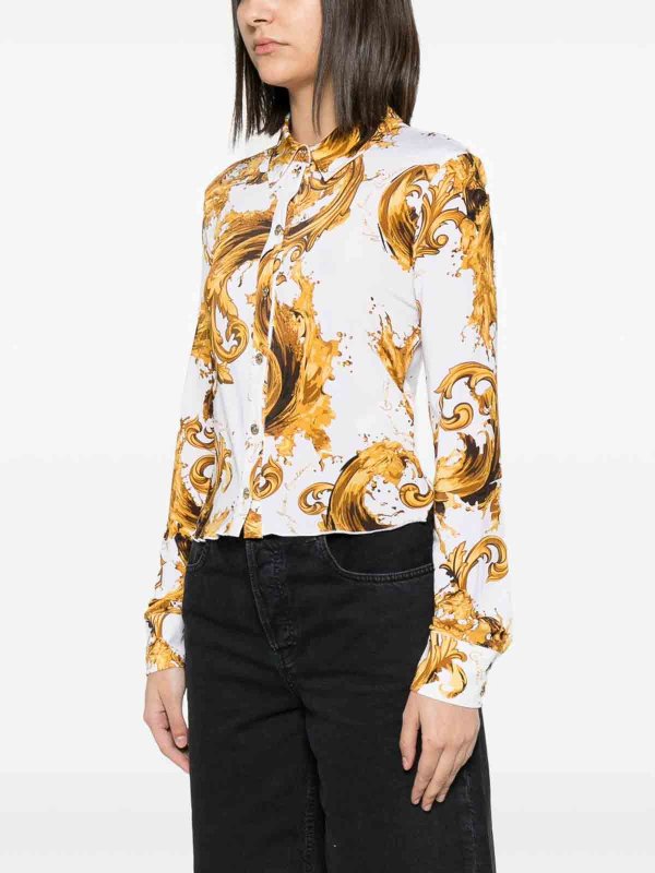Versace Jeans Couture: Hemden online - Hemd - Weiß