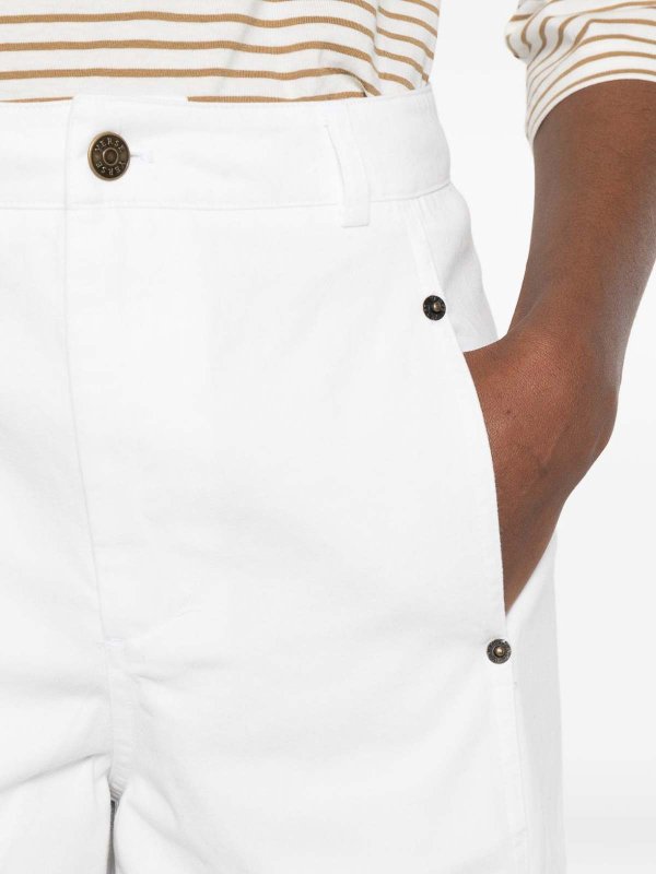 The Best Shops YERSE: Jeans Rectos - Vaqueros Rectos - Blanco