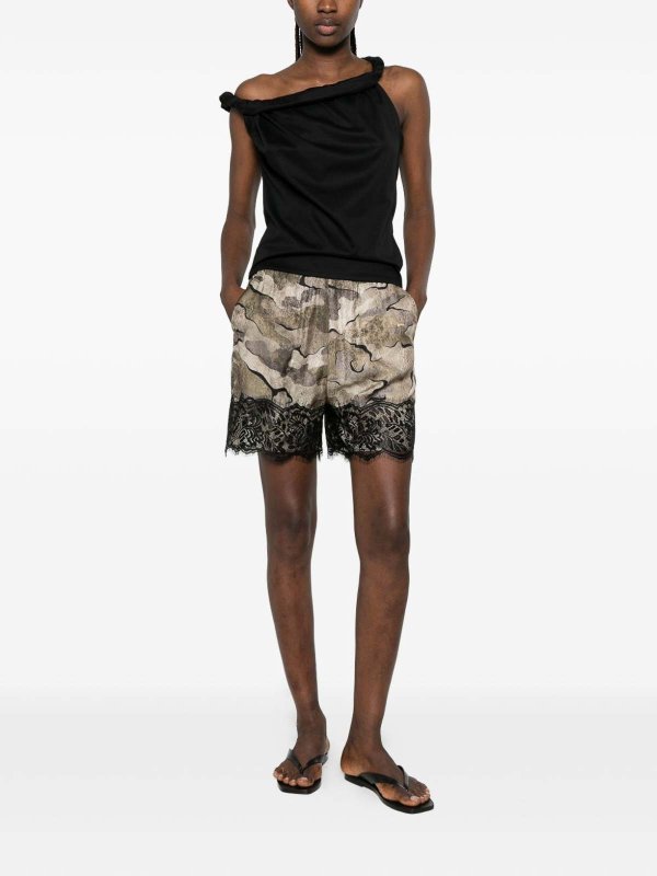 Shorts - Beige shop online: Pinko