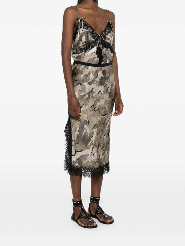 Midirock - Beige shop online: Pinko