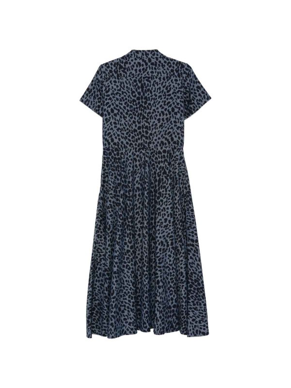 The Best Shops ASPESI: Knielange Kleider - Knielanges Kleid - Bunt