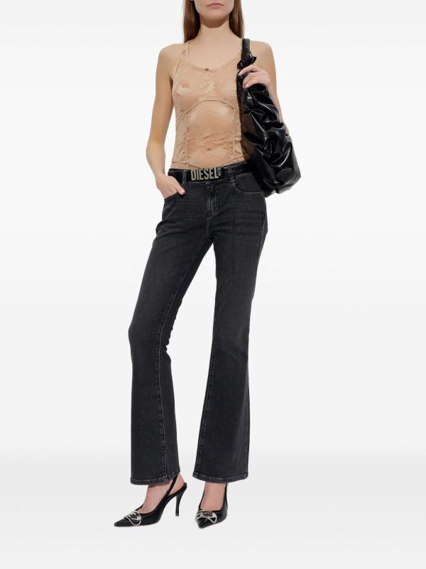 DIESEL: ストレートジーンズ online - ストレートジーンズ - 黒