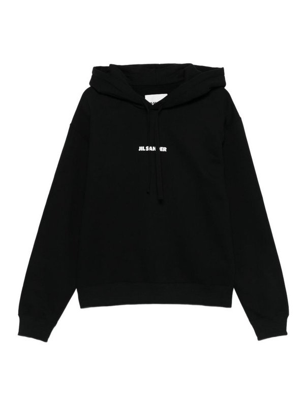 JIL SANDER: スウェット＆セーター - スウェットシャツ/セーター - 黒