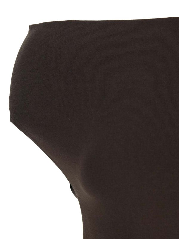 The Best Shops Semicouture: Tops und Tank Tops - Top - Braun