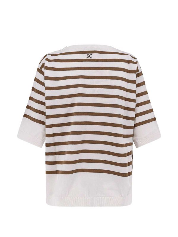 The Best Shops Semicouture: Tops y camisetas sin mangas - Top - Beis