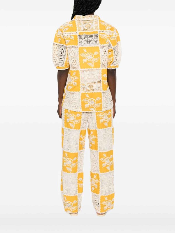 The Best Shops FARM RIO: Camisas - Camisa - Amarillo