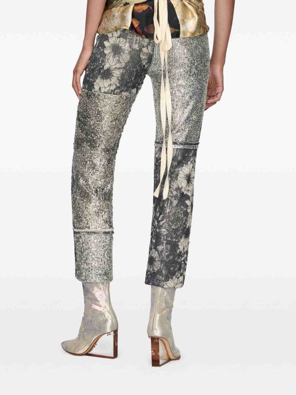 The Best Shops Maison Margiela: カジュアルトラウザー - カジュアルパンツ - マルチカラー