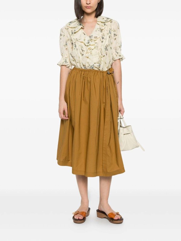 Pinko buy online 膝丈/ミディスカート - ブラウン