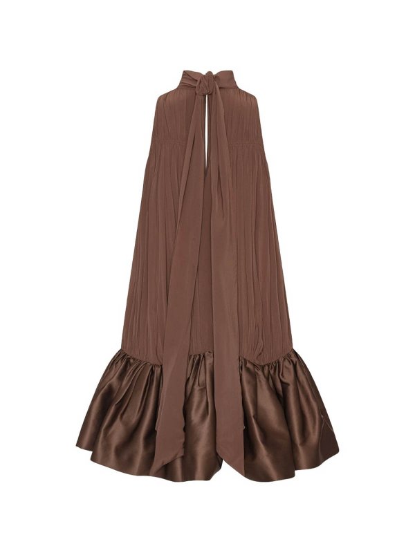 The Best Shops ROTATE Birger Christensen: ショートドレス - ショートドレス - ブラウン