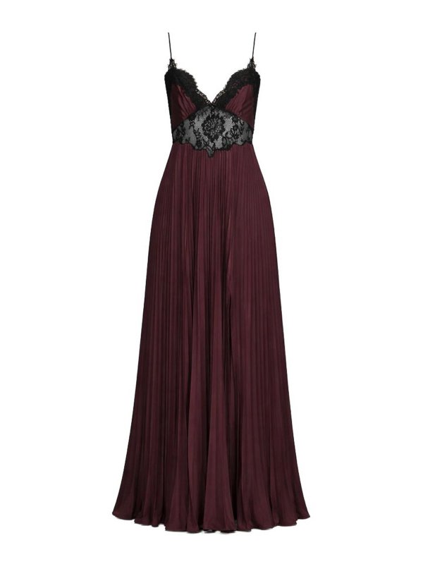 Self Portrait: Maxi robe - Maxi Robe - Marron