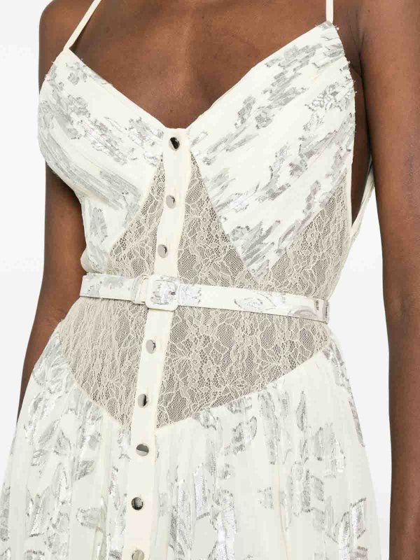 Maxikleid - Gelb shop online: Self Portrait