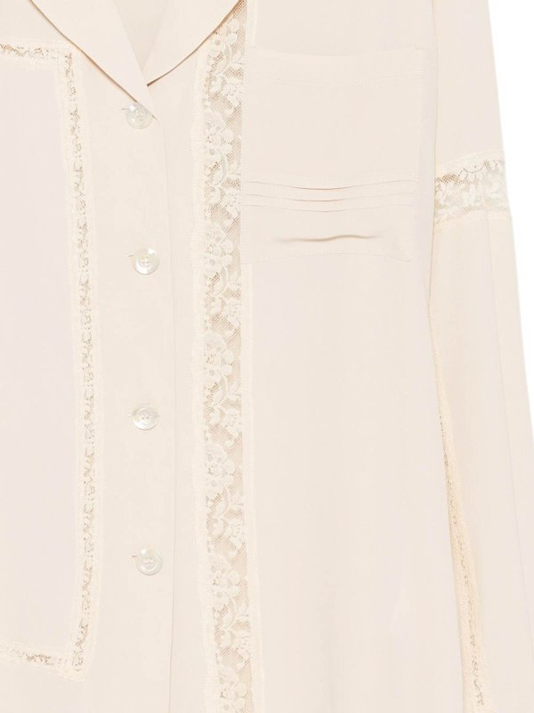 The Best Shops Semicouture: Hemden - Hemd - Beige