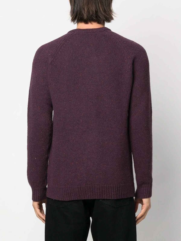 CARHARTT: クルーネック online - クルーネック - ダークレッド