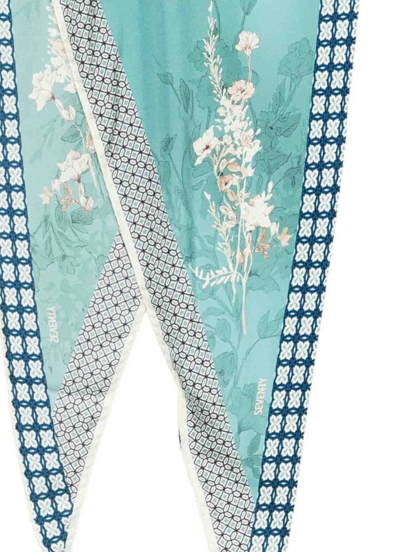 SEVENTY: Estolas y chales online - Estola - Verde