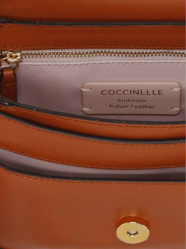 The Best Shops COCCINELLE: クロスボディバッグ - クロスボディバッグ - ブラウン