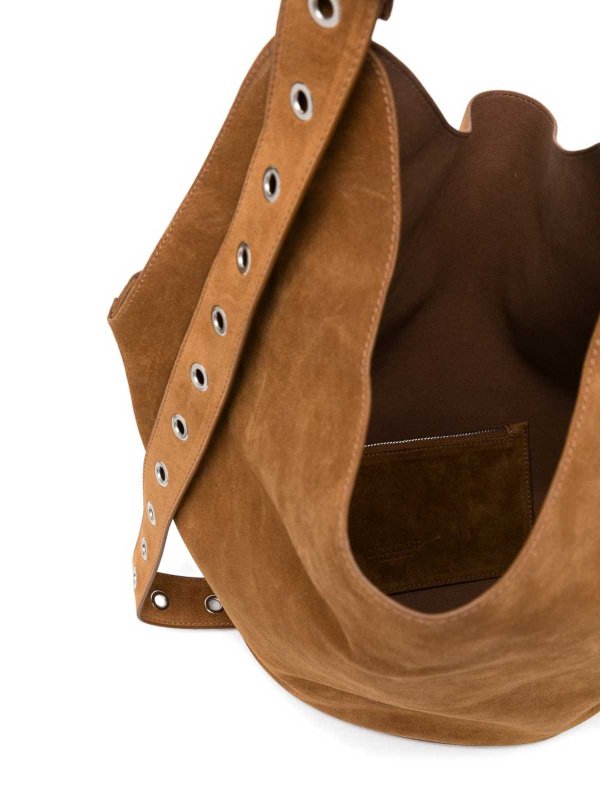 ショルダーバッグ - ブラウン shop online: DONDUP