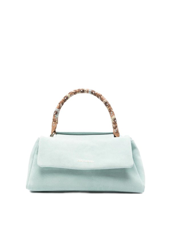 ORCIANI: Handtaschen - Shopper - Hellblau