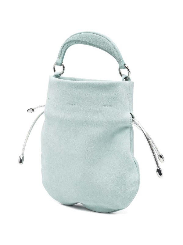 The Best Shops ORCIANI: Bucket-bags - Bucket-Bag - Hellblau