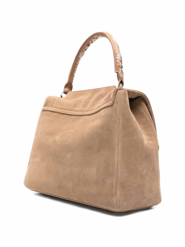 ORCIANI: Handtaschen online - Shopper - Beige