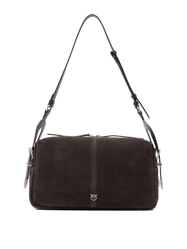 Pinko: Schultertaschen - Schultertasche - Braun
