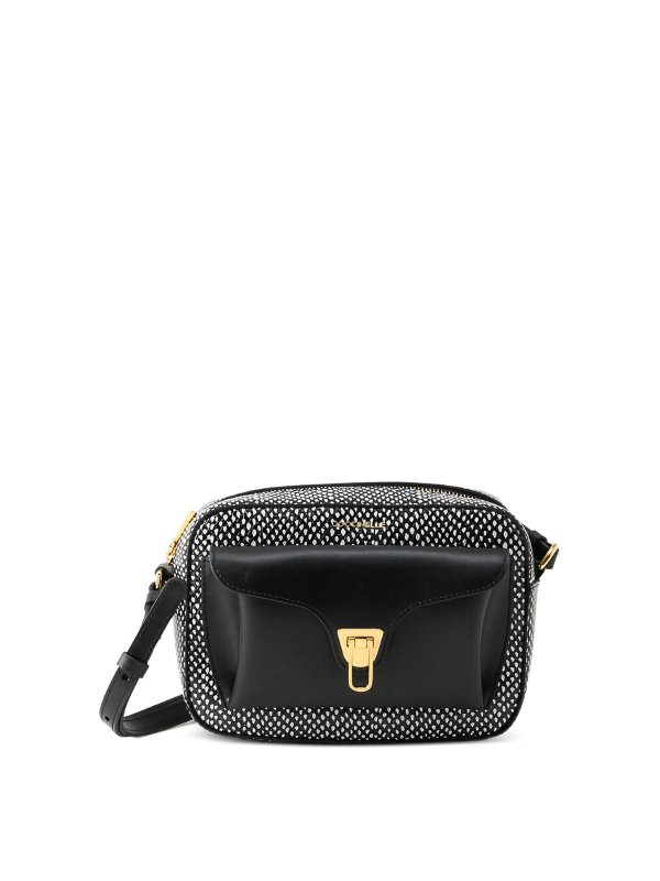 COCCINELLE: borse a tracolla - Borsa a tracolla nera