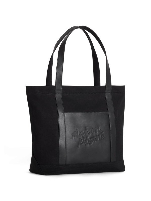 MAISON KITSUNÉ: トートバッグ online - トートバッグ - 黒