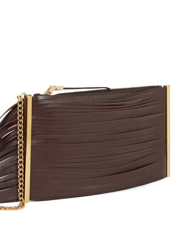 The Best Shops ELISABETTA FRANCHI: クロスボディバッグ - クロスボディバッグ - ブラウン