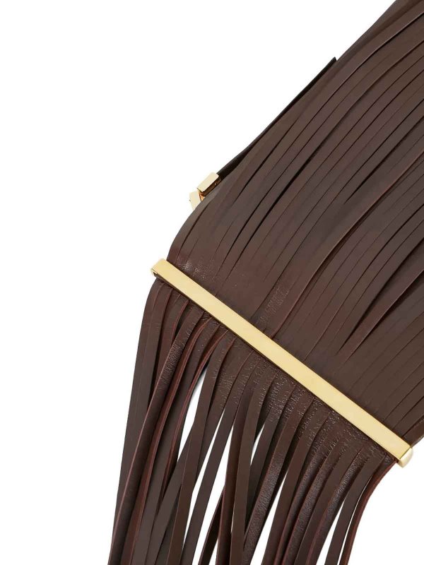 クロスボディバッグ - ブラウン shop online: ELISABETTA FRANCHI