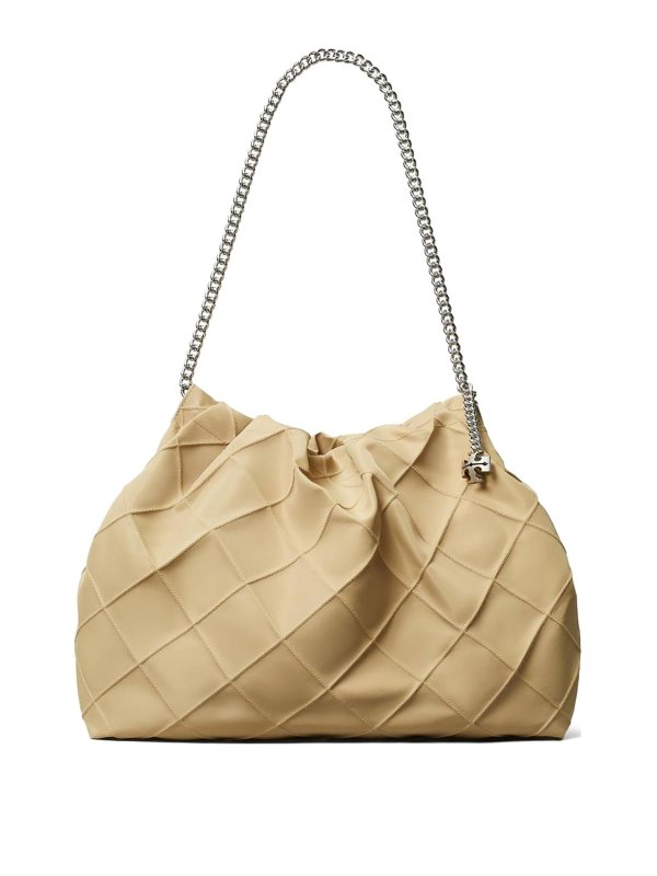 TORY BURCH: ショルダーバッグ - ショルダーバッグ - ベージュ