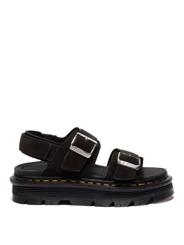 DR. MARTENS: サンダル - サンダル - 黒