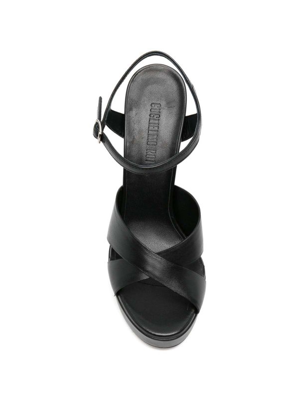 サンダル - 黒 shop online: GUGLIELMO ROTTA