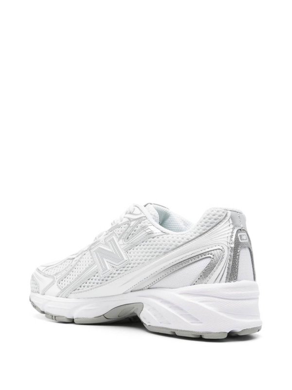 The Best Shops NEW BALANCE: sneakers - Scneaker bianche e argento