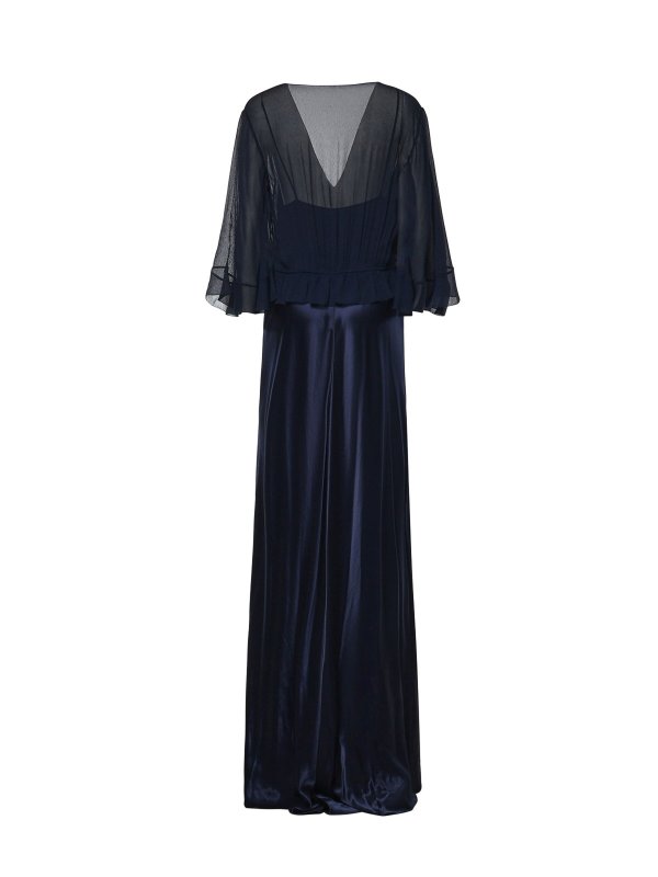 ALBERTA FERRETTI: Maxi robe online - Maxi Robe - Bleu